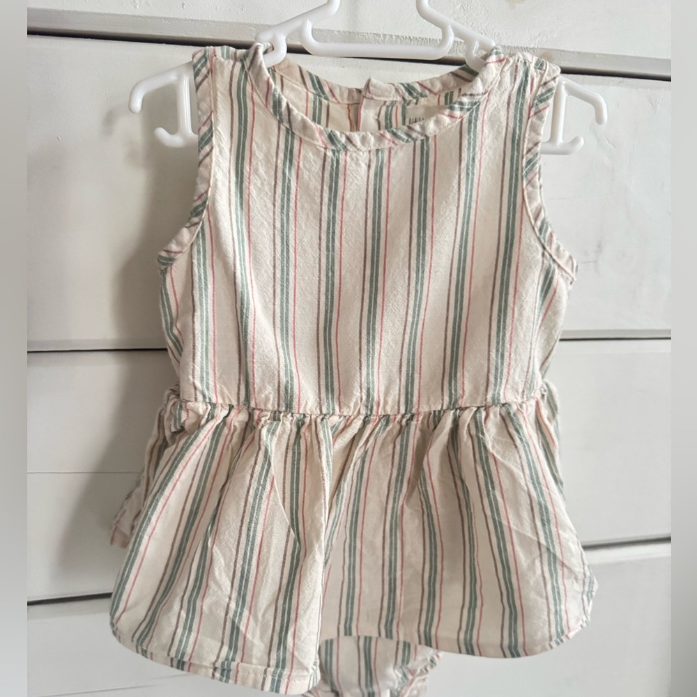 Little Planet Striped Kids One Piece